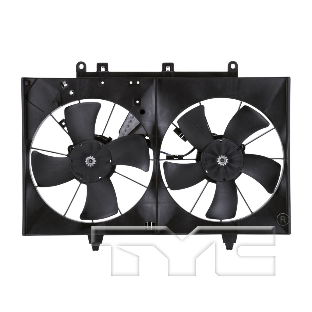 INFINITI M45 RADIATOR & A/C FAN ASSY (DUAL FAN) OEM#B1481EH11B 2006-2010 PL#IN3115105