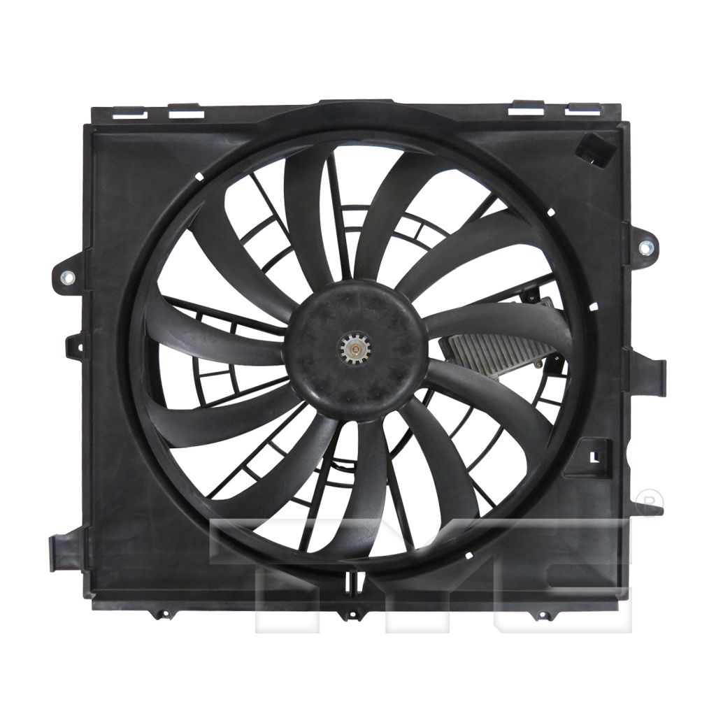 CADILLAC ATS COUPE RADIATOR & A/C FAN ASSEMBLY (STD DUTY) OEM#84001484 2015 PL#GM3115283