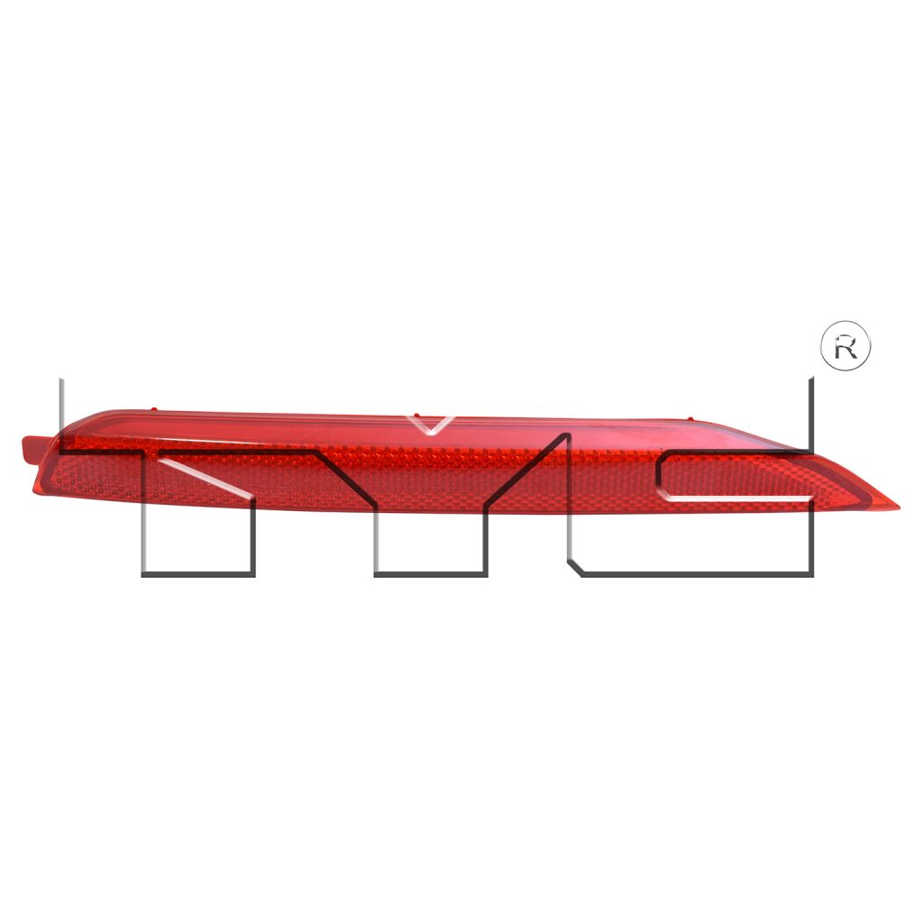 KIA SORENTO REAR BUMPER REFLECTOR LEFT (Driver Side) (L/LX/EX) OEM#92405C6000 2016-2018 PL#KI1184107