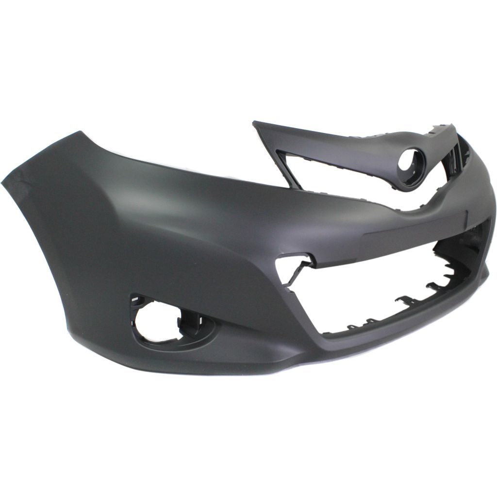 TOYOTA YARIS HATCHBACK(5DOORS) FRONT BUMPER COVER PRIMED (CE/L/LE)(JAPAN) OEM#5211952965 2012-2014 PL#TO1000381