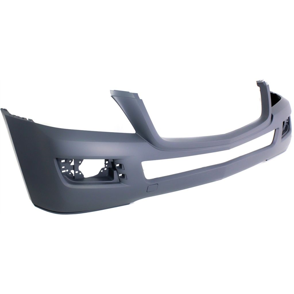 MERCEDES-BENZ GL-CLASS (164) FRONT BUMPER COVER PRIMED 320/450 (ROUND FOG)(WO/WASHER)(WO/SENSOR)(WO/CURVE LIGHT) OEM#16488513259999 2007-2009 PL#MB1000258