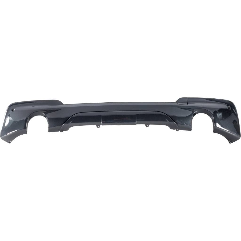 BMW BMW X3 REAR BUMPER LOWER TRIM PTD-BLACK (30i W/M SPORT)(WO/TRAILER HITCH) **CAPA** OEM#51128094862 2018-2021 PL#BM1195148C