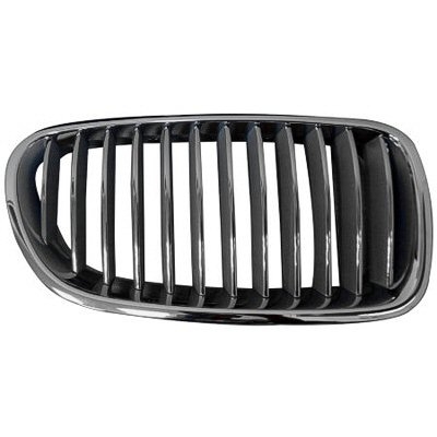 BMW BMW 5 SERIES (SEDAN) GRILLE RIGHT (Passenger Side) BLACK (W/NIGHT VISION)(WO/PEDSTN RECOGNITION) OEM#51712165528 2011-2013 PL#BM1200213