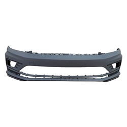 VOLKSWAGEN JETTA SEDAN (EXC GLI) FRONT BUMPER COVER PRIMED (WO/WASHER)(WO/SENSOR)(WOLFSBURG) OEM#5C6807217ALGRU 2018 PL#VW1000242