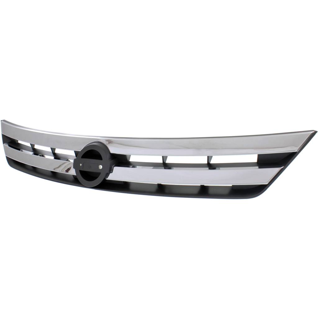 NISSAN(DATSUN) ROGUE GRILLE MOLDING CHR/GRAY (KROM MDL) OEM#F23101A41A 2010-2011 PL#NI1200256