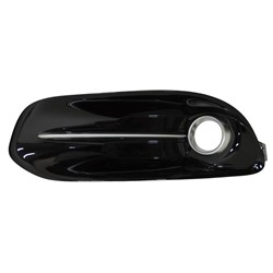 DODGE DART FOG LAMP COVER LEFT (Driver Side) BLACK W/SILVER MOLDING (W/FOG) OEM#68163977AB 2013-2016 PL#CH1038141