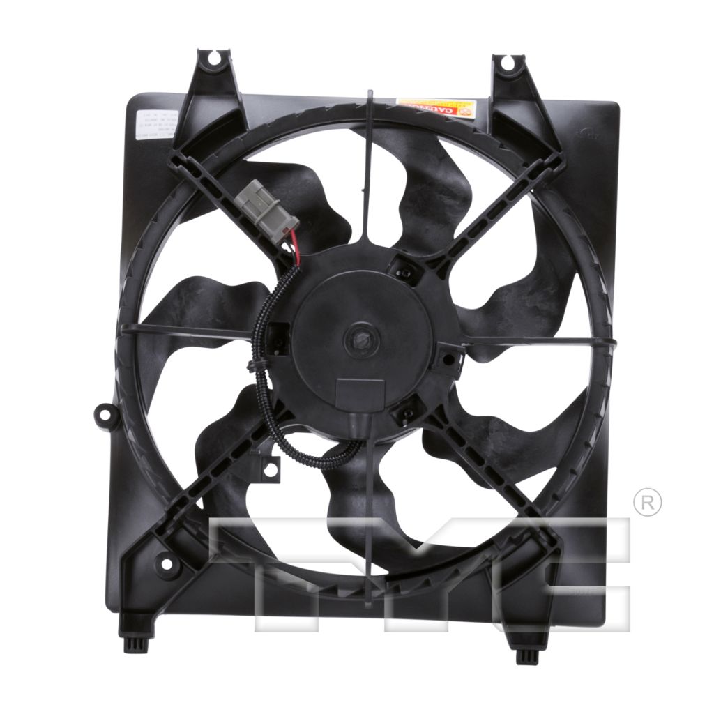 HYUNDAI SANTA FE RADIATOR FAN ASSEMBLY LEFT (Driver Side) 2.7L/3.3L OEM#253802B100 2007-2009 PL#HY3115113