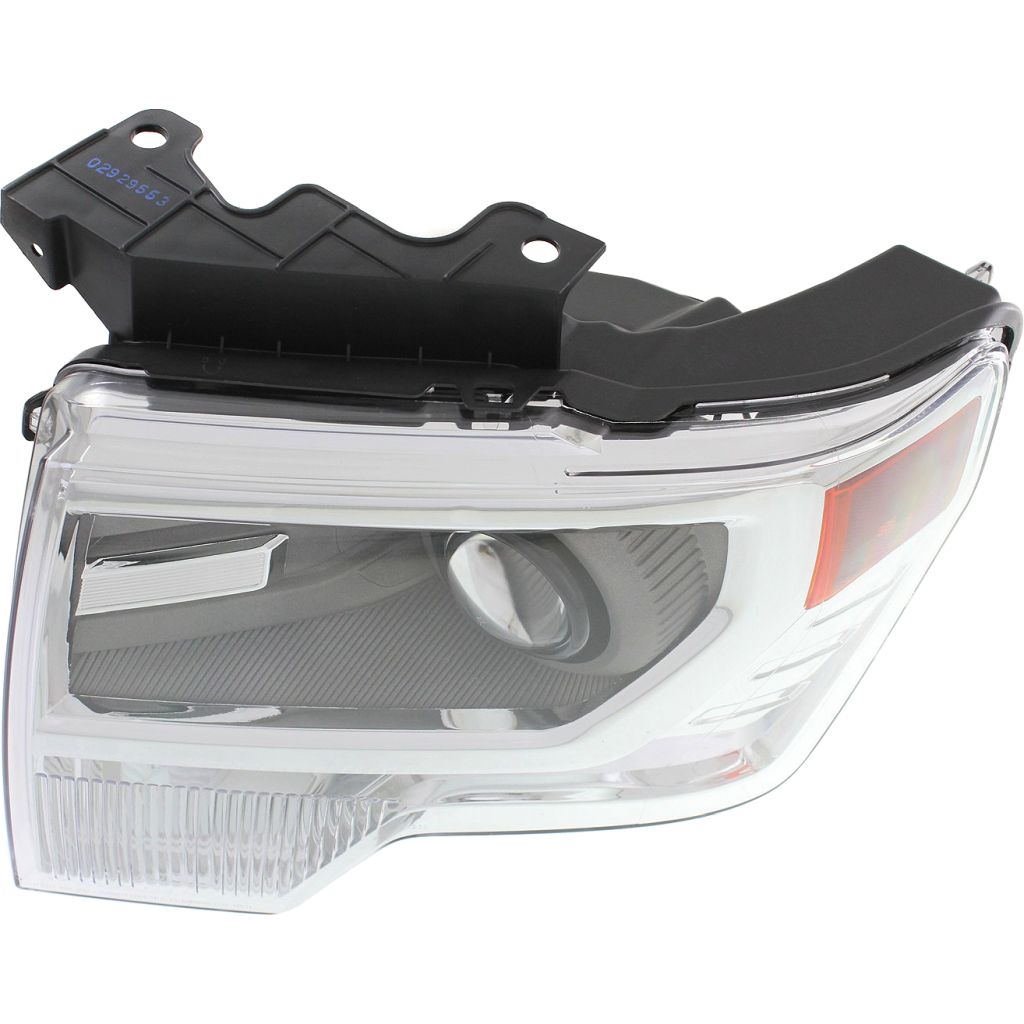 FORD TRUCKS & VANS FORD/PU F150 (EXC SVT RAPTOR) HEAD LAMP LEFT (Driver Side) ( HID)(CHROME TRIM)(WO/BULBS&BALLAST) OEM#DL3Z13008AC 2009-2014 PL#FO2518120