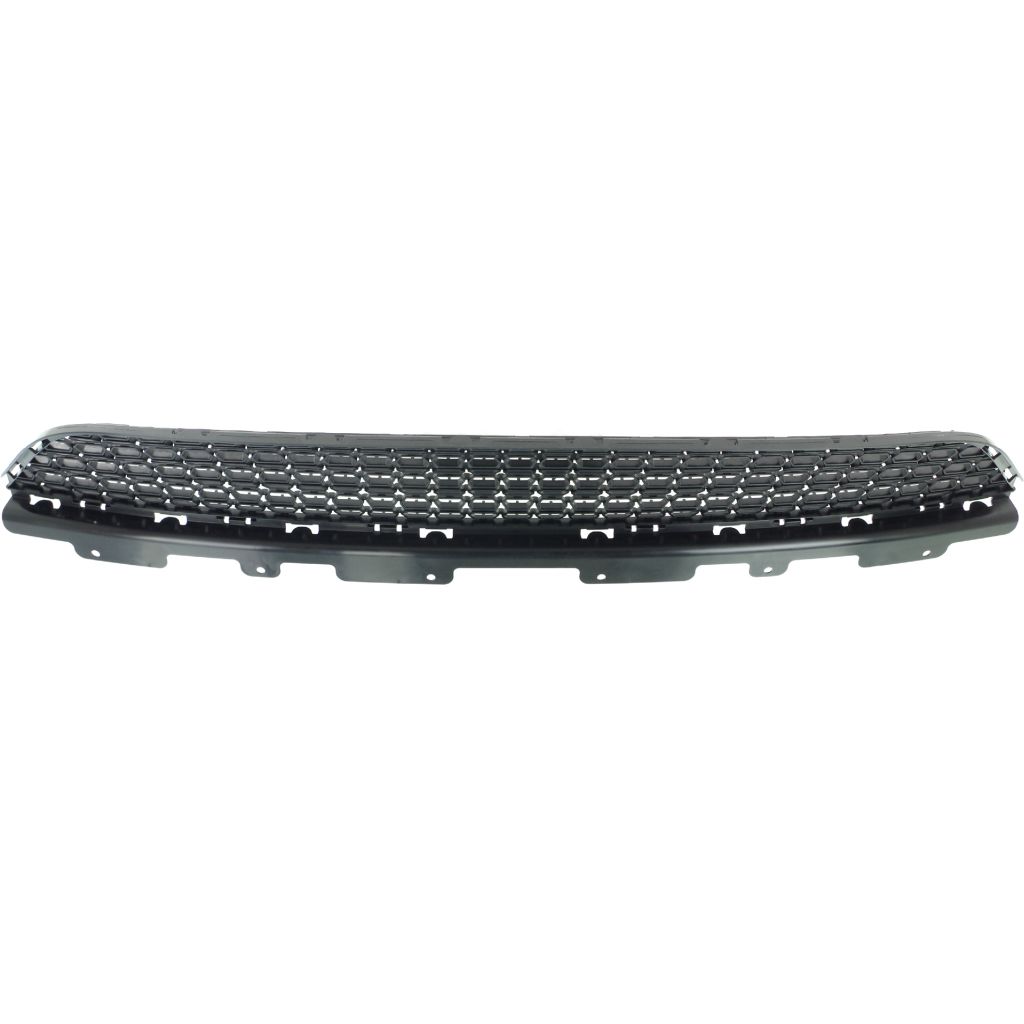 DODGE TRUCKS & VANS DURANGO FRONT BUMPER GRILLE BLACK (W/ADAPTIVE CRUISE)(2PC BUMPER CVR) OEM#5113684AB 2014-2020 PL#CH1036127