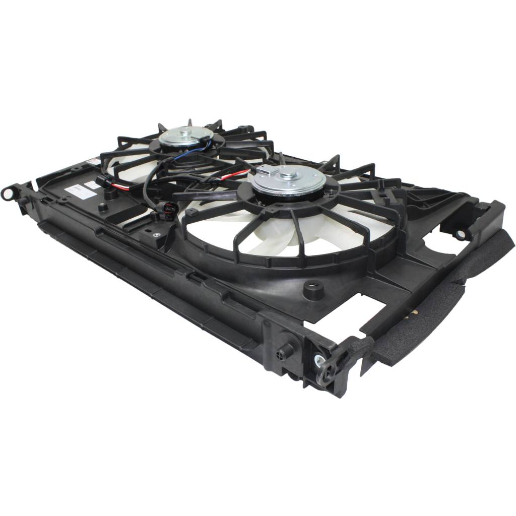 TOYOTA RAV4 RADIATOR & A/C FAN ASSEMBLY (3.5L WO/TOW PKG)(NORTH AMERICA)(SINGLE MODULE TYPE) OEM#167110P130-PFM 2009-2012 PL#TO3115183