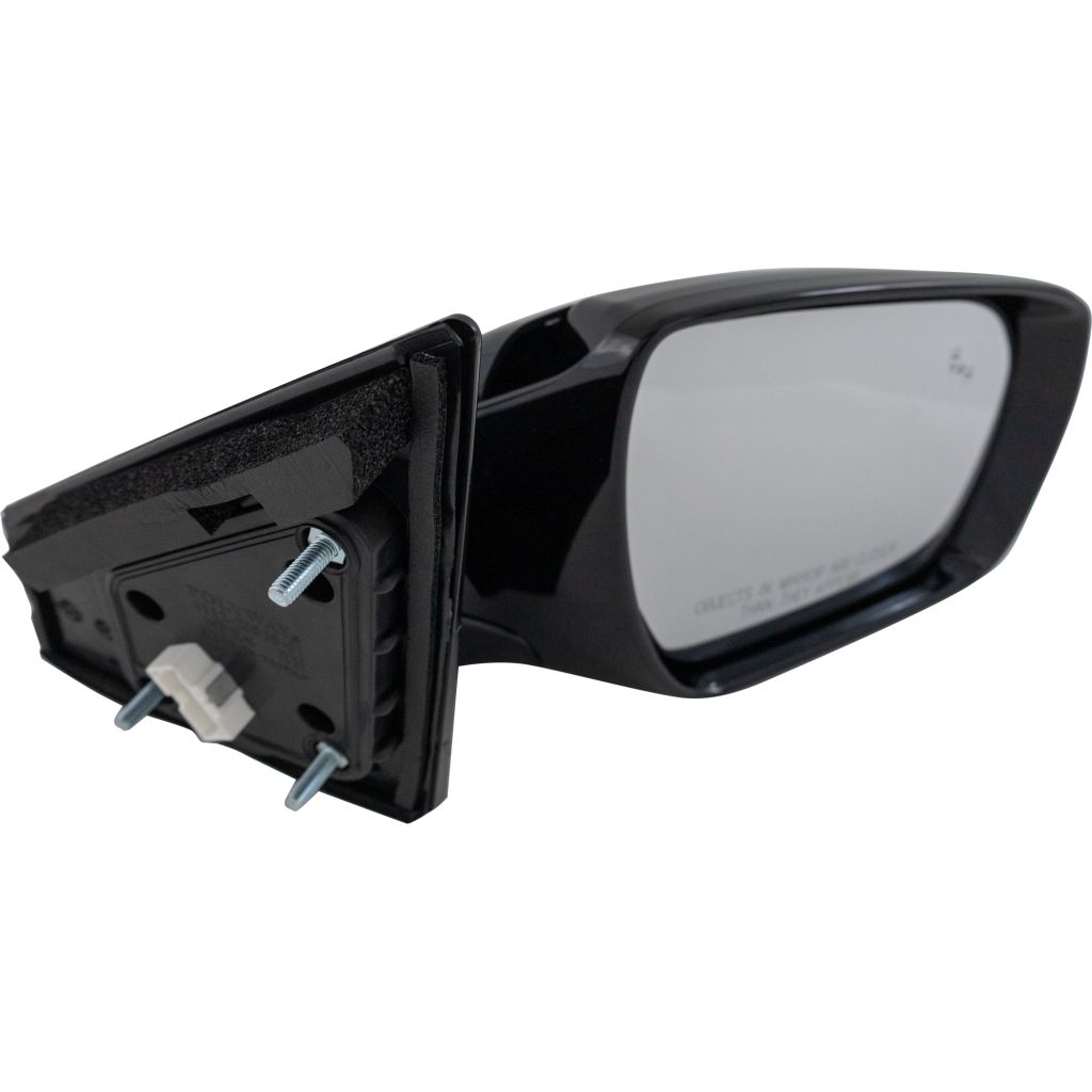 HYUNDAI SANTA FE SPORT (2.0/2.4L) DOOR MIRROR RIGHT (Passenger Side) PWR/HTD/SIGNAL (W/BSD)(BLACK BASE)(PTM CVR) OEM#876204Z011 2013-2018 PL#HY1321234
