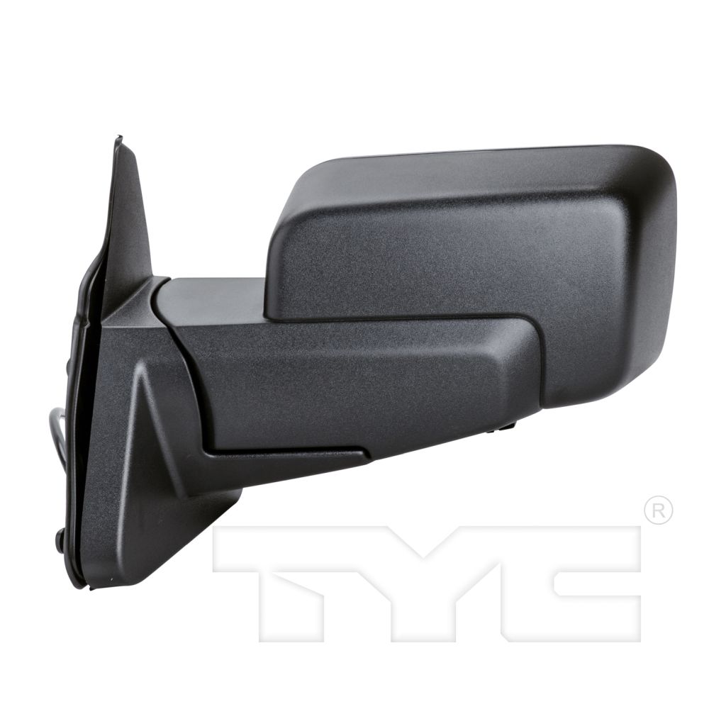JEEP COMMANDER DOOR MIRROR LEFT (Driver Side) POWER/HEATED (TXT-BLK)(FOLD)(W/O Memory) OEM#55396637AD 2006-2010 PL#CH1320267