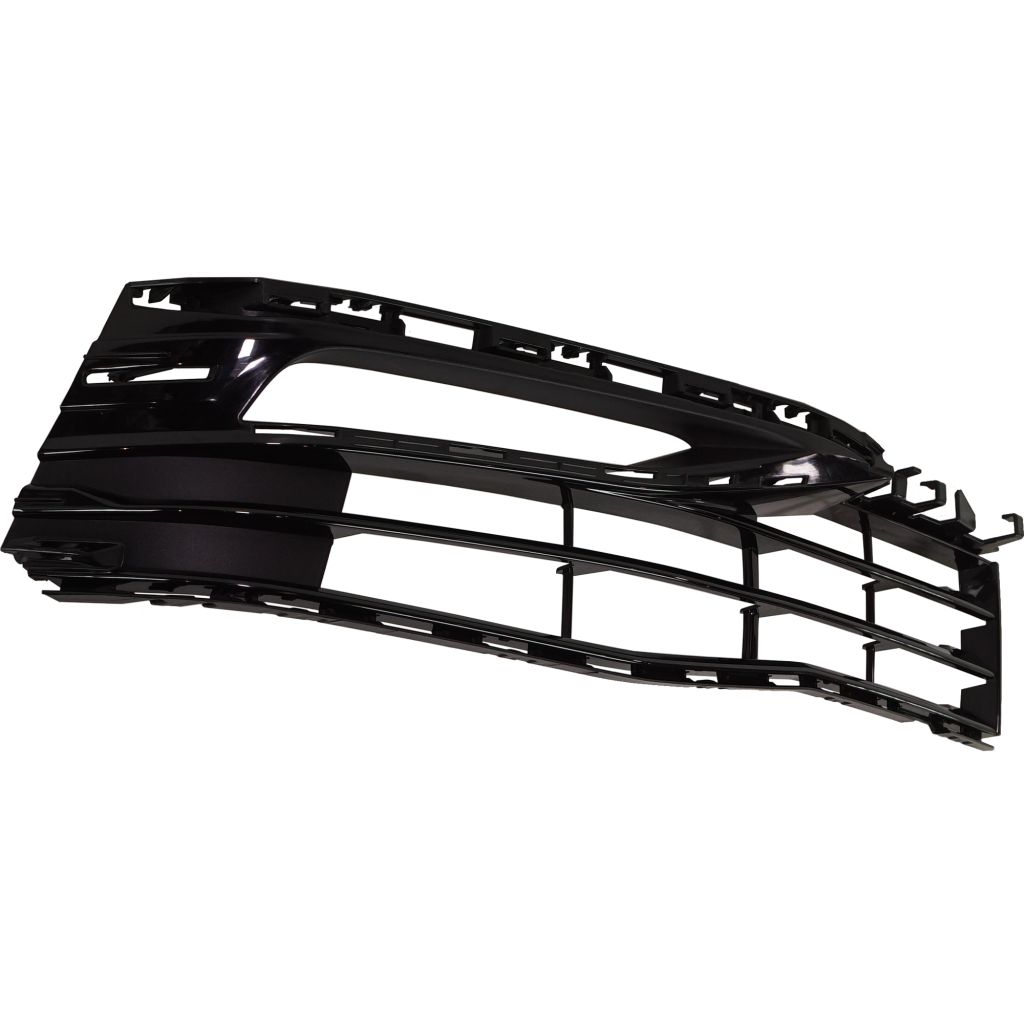 BMW BMW 5 SERIES HYBRID FRONT BUMPER GRILLE OUTER RIGHT (Passenger Side) BLACK (W/LUXURY) (WO/M PKG) OEM#51117385278 2018-2020 PL#BM1039195