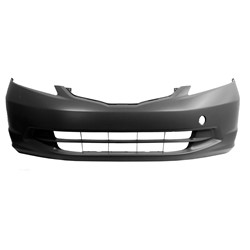 HONDA FIT FRONT BUMPER COVER PRIMED (BASE/DX/LX)**CAPA** OEM#04711TK6A80ZZ 2009-2014 PL#HO1000265C