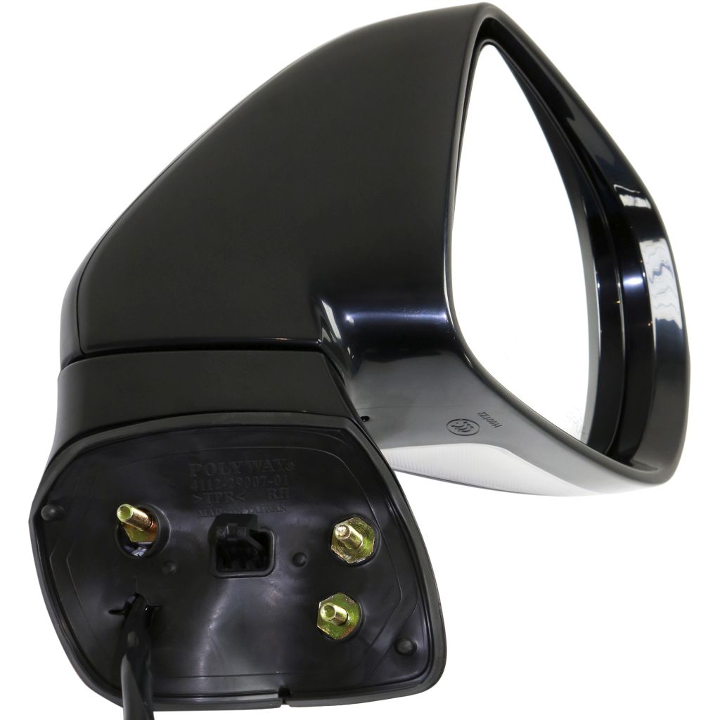 LEXUS RX 350 DOOR MIRROR RIGHT (Passenger Side) PWR/HTD/SIGNAL/PUDDL/MEMORY/P-FOLD (WO/DIMMER)(WO/BLIND DET) OEM#879100E120C0 2013-2015 PL#LX1321142