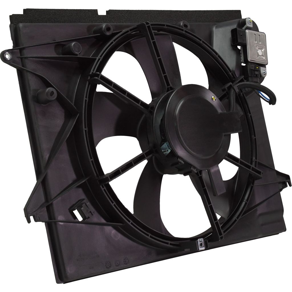 HYUNDAI SONATA RADIATOR & A/C FAN ASSEMBLY (2.4L)(SINGLE FAN) OEM#25380C2500 2018-2019 PL#HY3115160