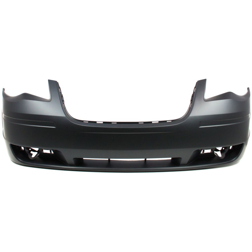 CHRYSLER TOWN & COUNTRY FRONT BUMPER COVER PRIMED (W/O Washer)(W/O CHROME Insert)**CAPA** OEM#1BG23TZZAB (P) 2008-2010 PL#CH1000927C