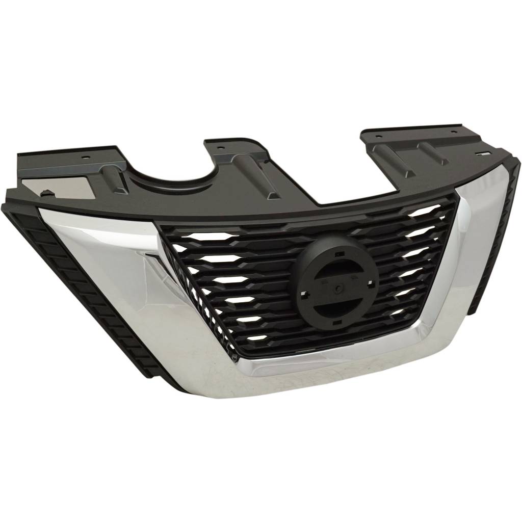 NISSAN ROGUE HYBRID GRILLE CHROME/BLACK (WO/CAMERA) OEM#623106FL0A 2017 PL#NI1200285