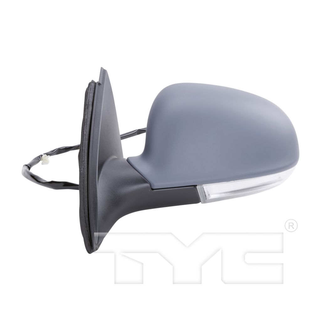 VOLKSWAGEN GLI DOOR MIRROR ASSEMBLY LEFT (Driver Side) POWER/HEATED (W/ SIGNAL/PUDDLE LAMP) OEM#1K1857507BH9B9-PFM 2008-2010 PL#VW1320123