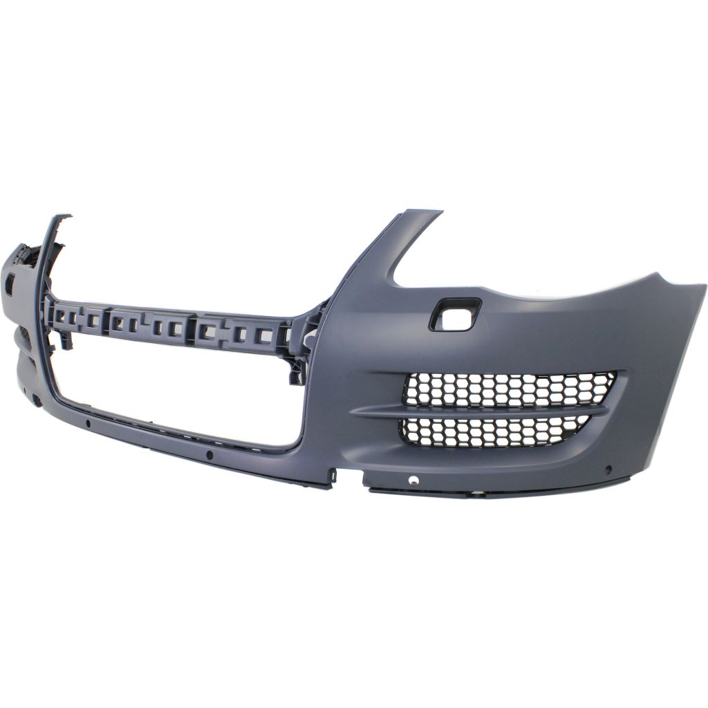 VOLKSWAGEN TOUAREG FRONT BUMPER COVER PRIMED (W/WASHER)(W/SENSOR) OEM#7L6807217ASGRU 2008-2010 PL#VW1000169