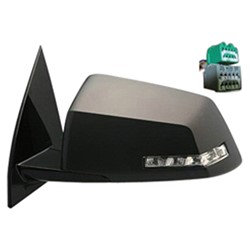 GM TRUCKS & VANS ACADIA / ACADIA LIMITED DOOR MIRROR LEFT (Driver Side) PWR/HTD/P-FOLD/SIGNAL/MEMORY(W/BLIND SPOT MIRROR) (PTM) OEM#20879244 2012 PL#GM1320384