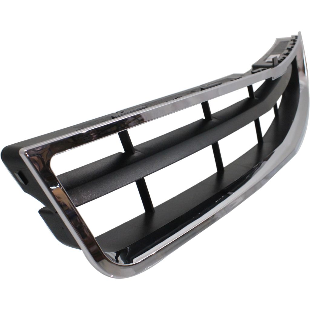 GM TRUCKS & VANS TAHOE HYBRID (CHEVY) GRILLE LOWER SECTION CHR/BLK OEM#15290978 2008-2013 PL#GM1200641