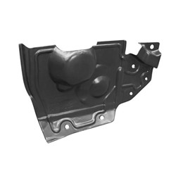 NISSAN(DATSUN) ROGUE FRONT SPLASH SHIELD RIGHT (Passenger Side) (ENG UNDER CVR)(FROM 5-12)**CAPA** OEM#648384CL0A 2012-2013 PL#NI1228157C
