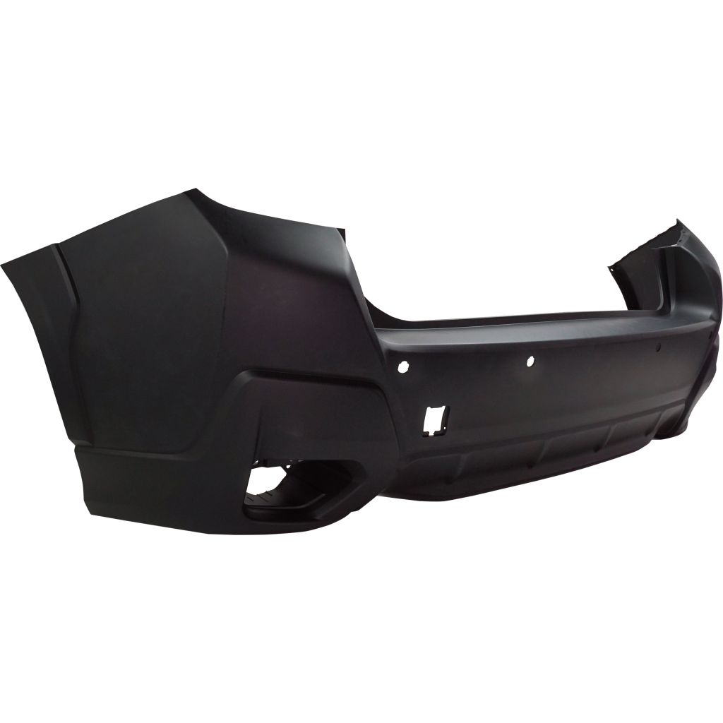 SUBARU CROSSTREK HYBRID REAR BUMPER COVER PRM/LWR-TXT (W/SENSOR)**CAPA** OEM#57702FL220 2019-2023 PL#SU1100188C