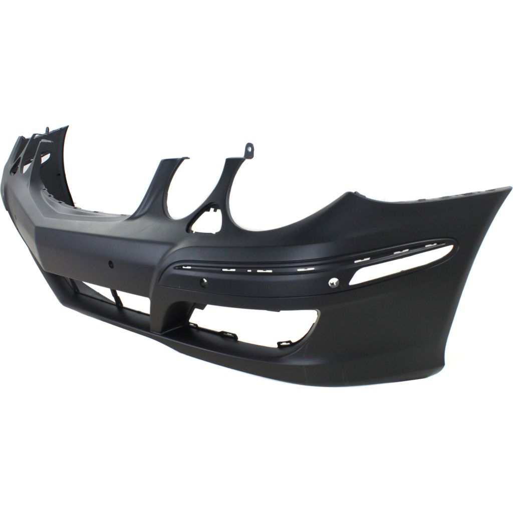 MERCEDES-BENZ E-CLASS (211) (SEDAN /WAGON ) FRONT BUMPER COVER PRIMED (WO/AMG WO/SPORT PKG)(W/Washer)(W/SENSOR)(EXC E63) OEM#2118800940 2007-2009 PL#MB1000269