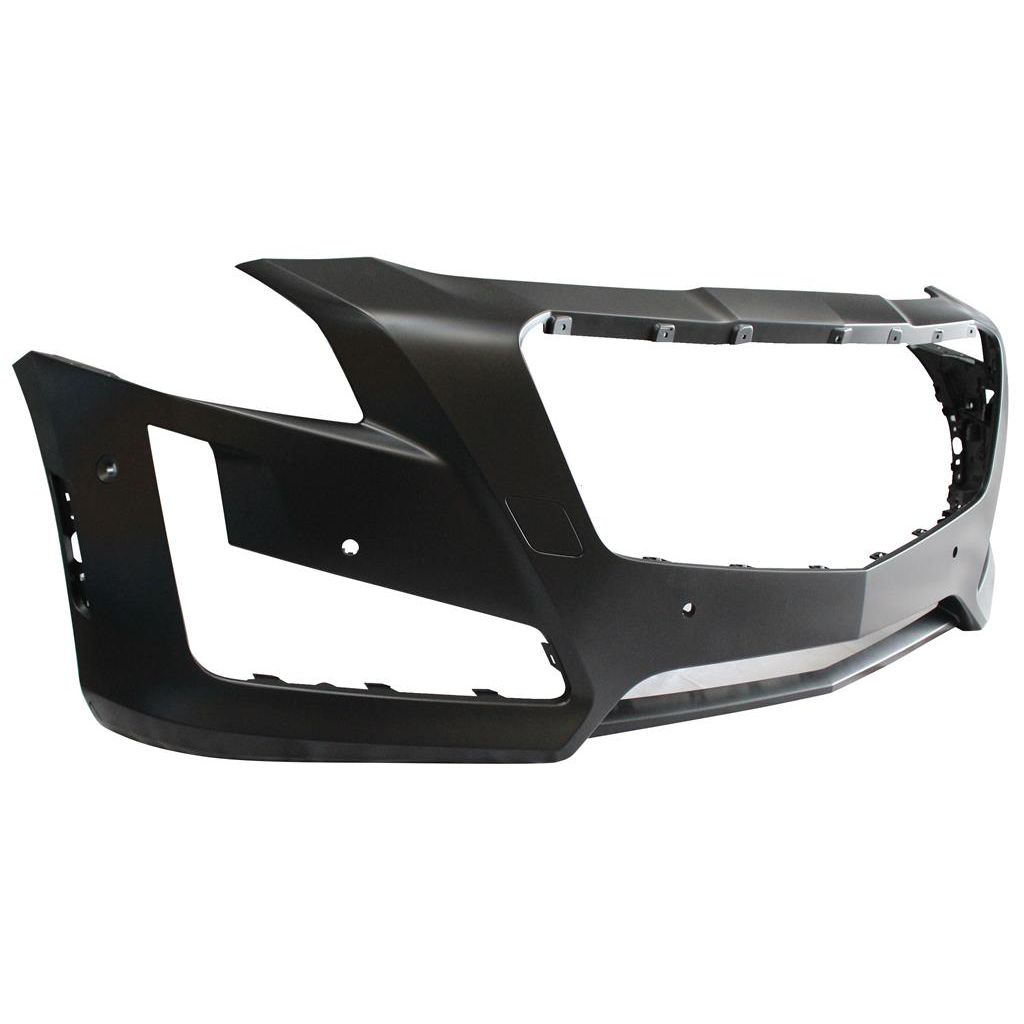 CADILLAC CTS SEDAN FRONT BUMPER COVER PRIMED (W/SENSOR)(WO/PRE-COLLISION) OEM#84033409 2014-2019 PL#GM1000957