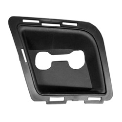 GM TRUCKS & VANS TAHOE (CHEVY) FRONT BUMPER TOW HOOK OPNG COVER LEFT (Driver Side) (W/RECT FOG)(W/ OFFROAD) OEM#15946156 2007-2014 PL#GM1029112