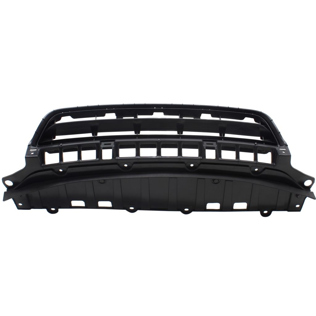 HONDA CIVIC SEDAN FRONT BUMPER GRILLE CENTER BLACK (USA/CANADA) **CAPA** OEM#71107SNEA50 2009-2011 PL#HO1036127C
