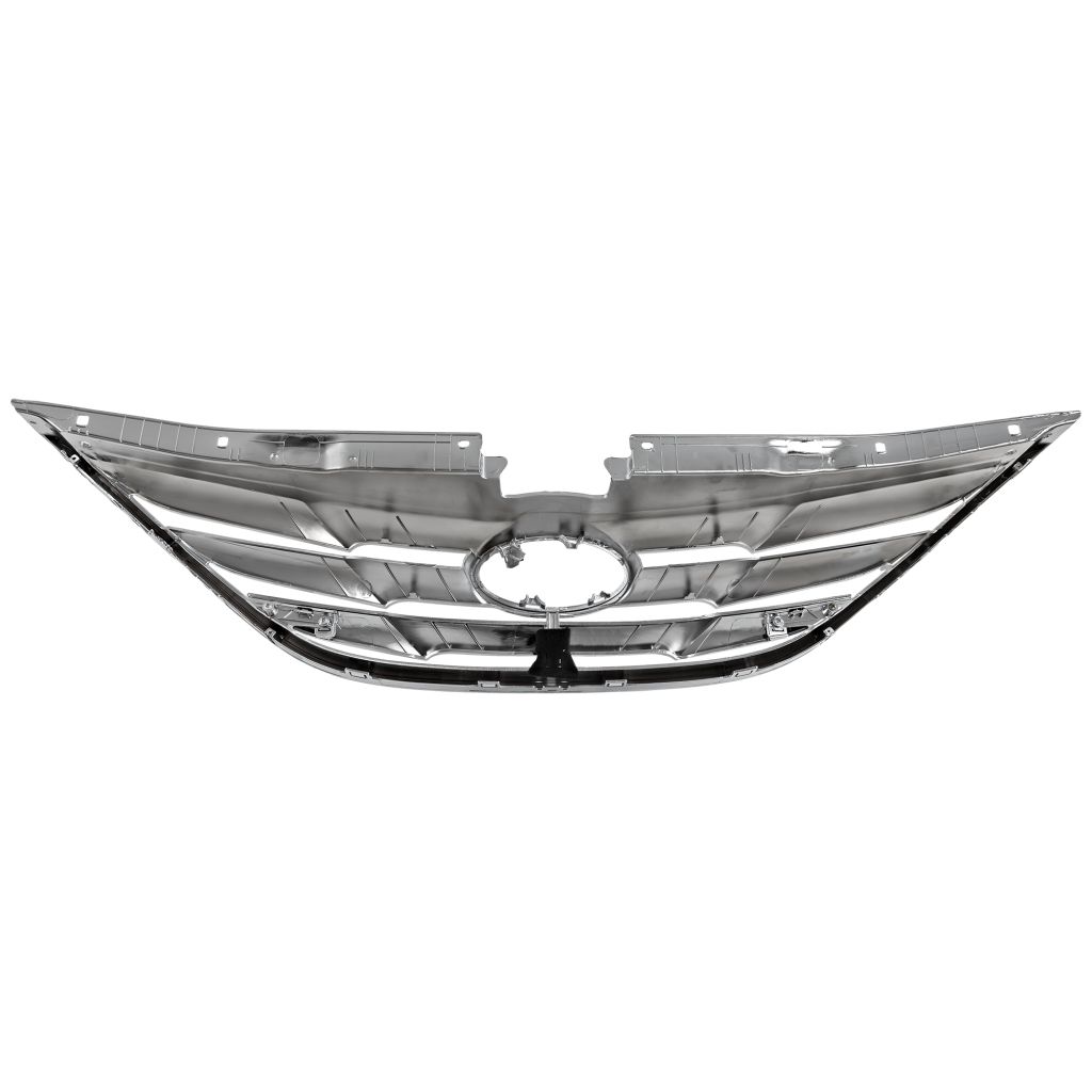HYUNDAI SONATA GRILLE ASSY CHROME W/CHROME OUTER MLDG (SE/LTD) OEM#863503S100 2011-2013 PL#HY1200154