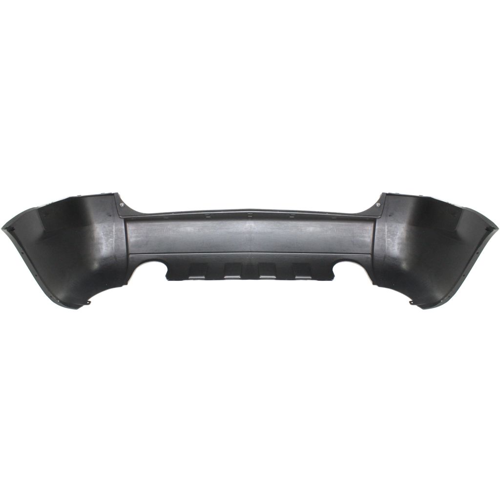 HYUNDAI TUCSON REAR BUMPER COVER SMOOTH PRIMED (2.7L)(W/O Sensor)(DUAL EXHAUST CUT) OEM#866102E030 2005-2009 PL#HY1100145