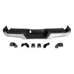 FORD TRUCKS & VANS FORD/PU (F250/350/450) Super Duty REAR STEP BMP ASSY CHROME (WO/SENSOR) OEM#HC3Z17906JA-PFM 2020-2022 PL#FO1103197