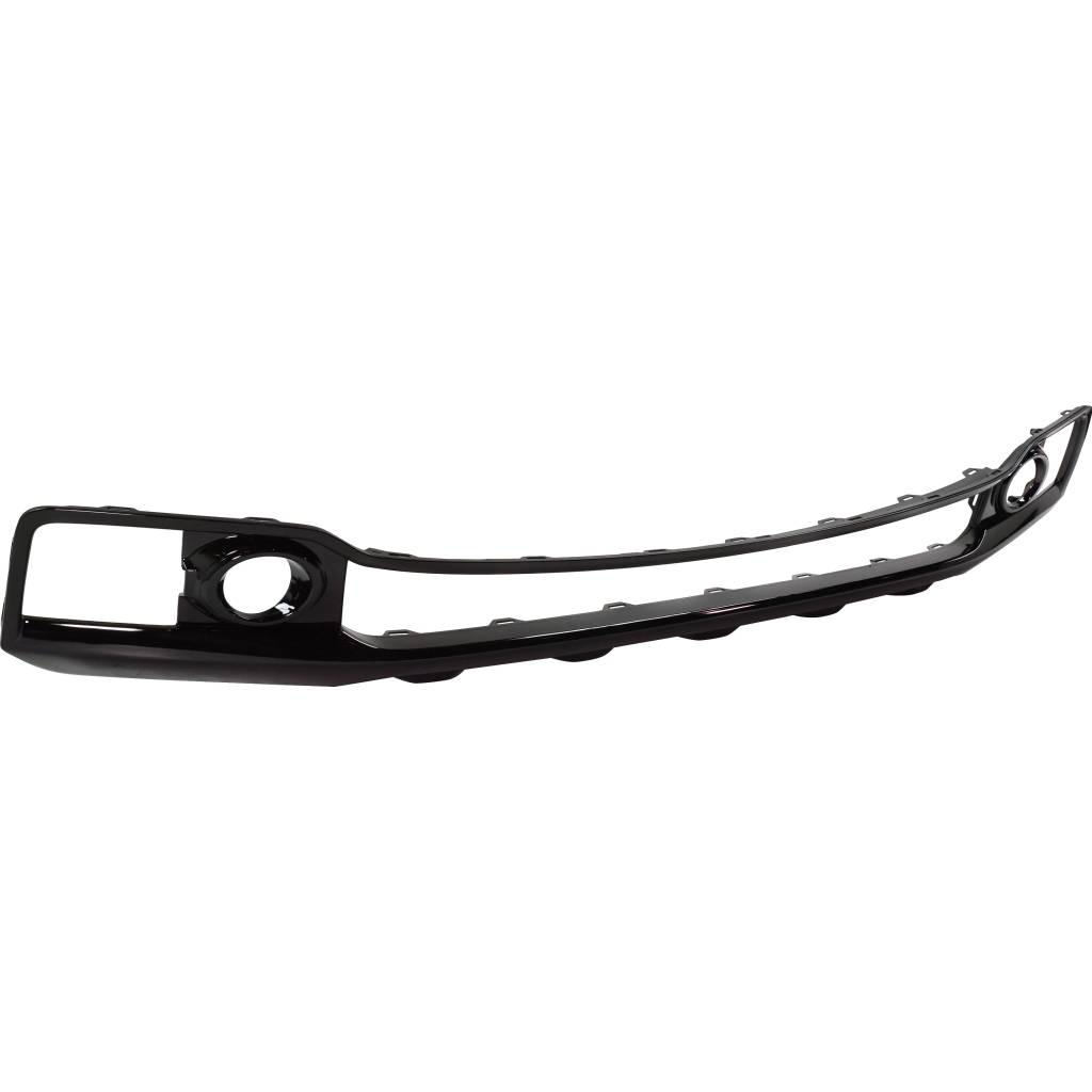 HONDA RIDGELINE FRONT BUMPER CENTER INSERT PTD-BLACK (W/FOG LAMP) OEM#71110T6ZA20 2017-2020 PL#HO1037103