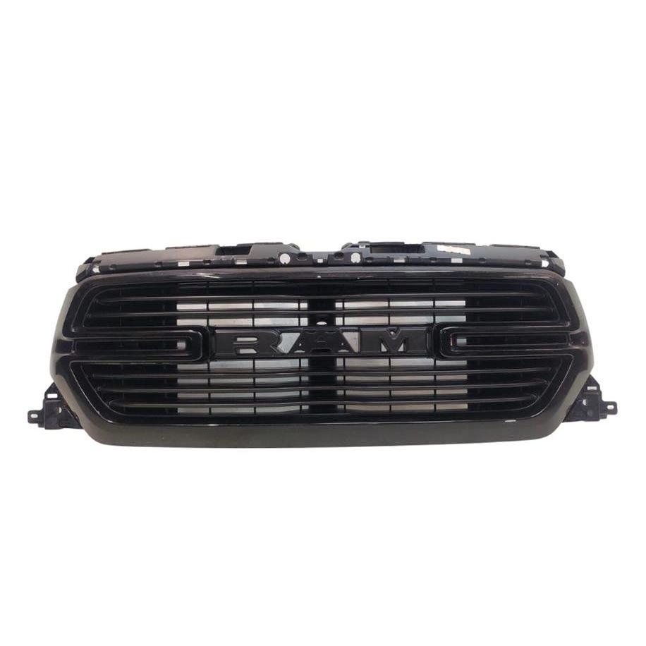 DODGE TRUCKS & VANS DODGE/PU (R1500) GRILLE BLACK BAR W/PTM SURROUND (WO/CAMERA)(LARAMIE W/SPORT PKG) OEM#68404965AE 2019-2022 PL#CH1200429