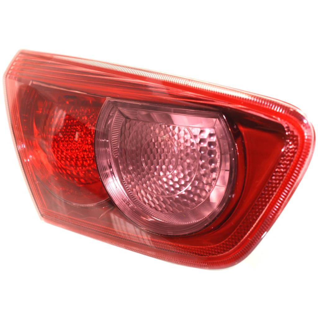 MITSUBISHI LANCER TAIL LAMP ASSEMBLY LEFT (Driver Side) (INNER)(RED BEZEL) OEM#8330A111 2008-2009 PL#MI2802100