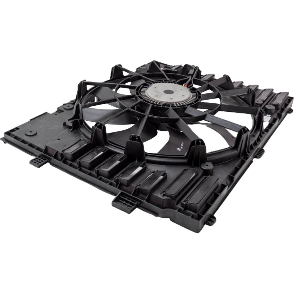 PORSCHE CAYENNE RADIATOR & A/C FAN ASSY(SINGLE) OEM#95810606120 2011-2018 PL#PO3115104