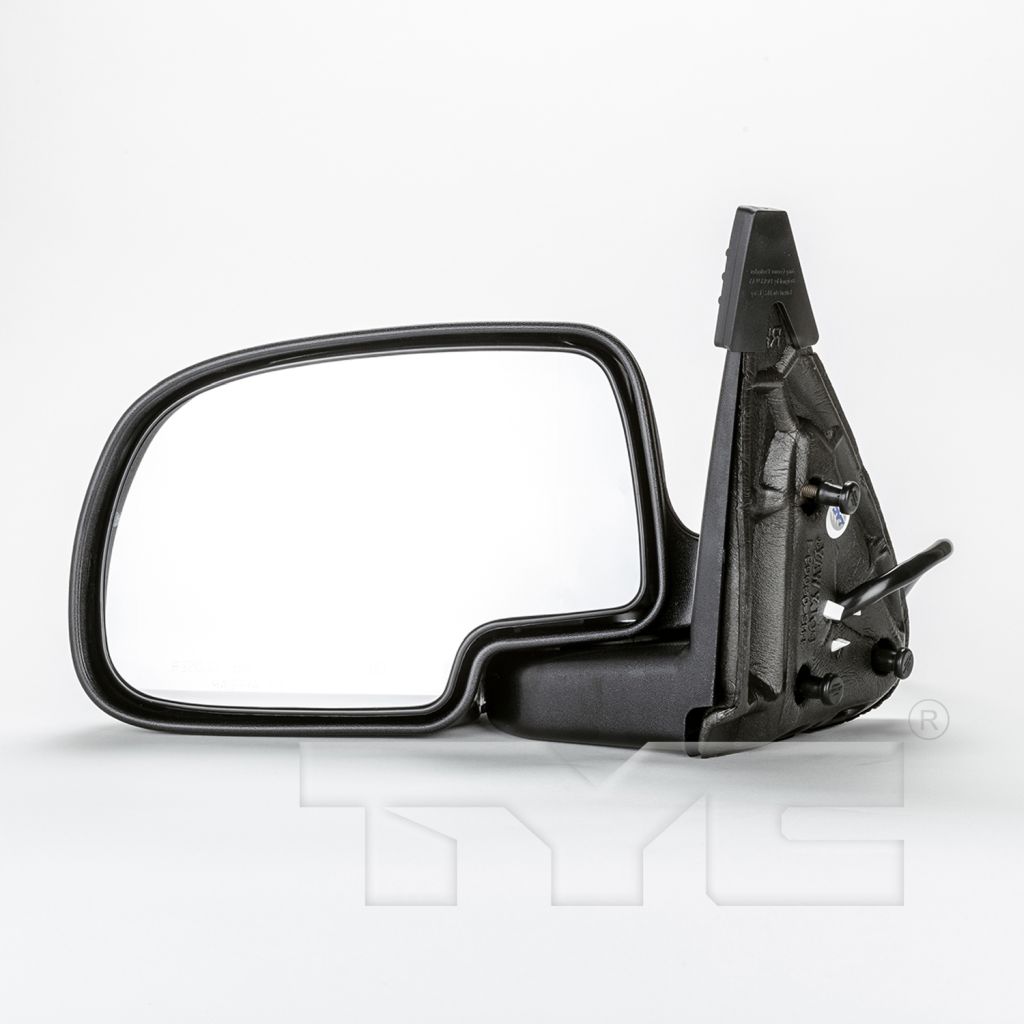 GM TRUCKS & VANS AVALANCHE DOOR MIRROR LEFT (Driver Side) PWR/HTD/PUDDLE LAMP (PTD CVR) OEM#88986367 2002 PL#GM1320252