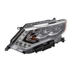 NISSAN ROGUE (2.5L) HEAD LAMP ASSY LEFT (Driver Side) (FULL LED)**CAPA** OEM#260606FL6A 2017-2018 PL#NI2502256C