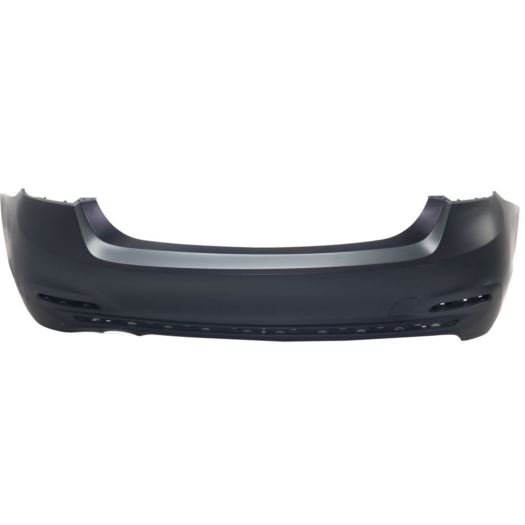 BMW BMW 3 (SEDAN) REAR BUMPER COVER PRIMED GRAY (320i/328d)(EXC STANDARD LINE)(WO/SENSOR)(WO/M SPORT) OEM#51127384599 2016-2018 PL#BM1100347