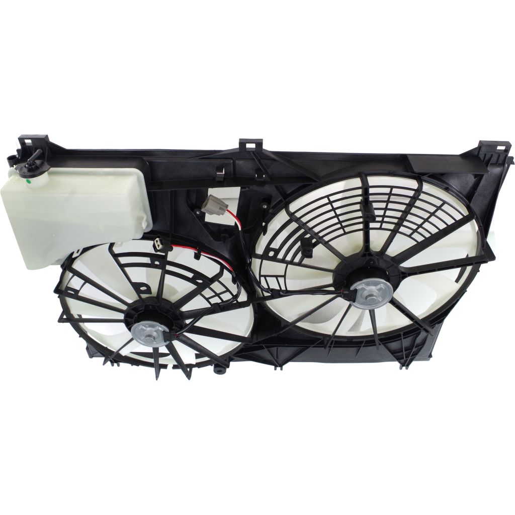TOYOTA HIGHLANDER RADIATOR & A/C FAN ASSEMBLY (2.7L)(3.5L WO/TOW) (W/MODULE) OEM#167110P230-PFM 2014-2019 PL#TO3115195