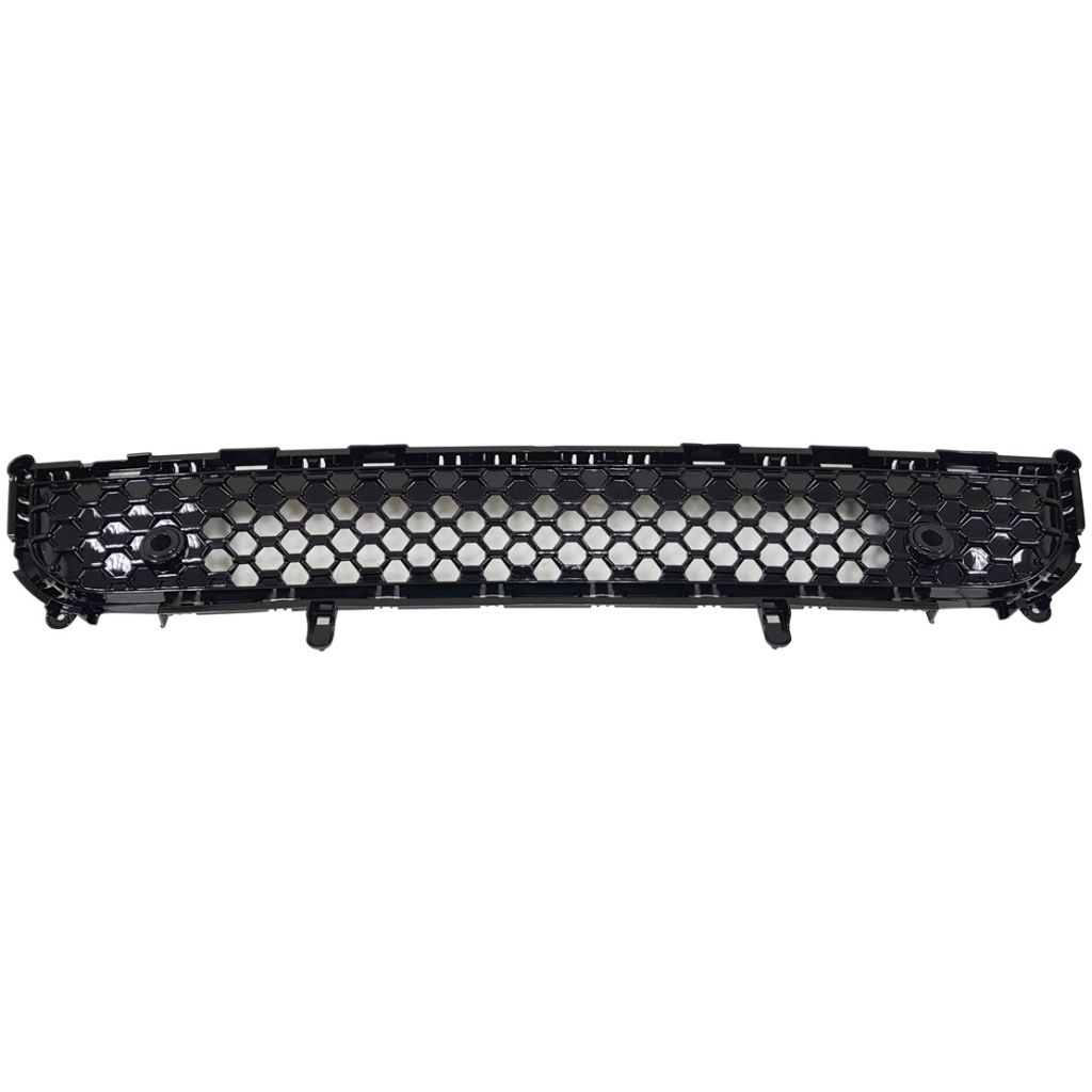 JEEPVEHICLE GRAND CHEROKEE L (3 ROW SEATS) FRONT BUMPER GRILLE LOWER GLOSS BLACK (HONEYCOMB)(W/PK SENSOR)(EXC OVERLAND) OEM#7GU44DX8AA 2021-2024 PL#CH1036206