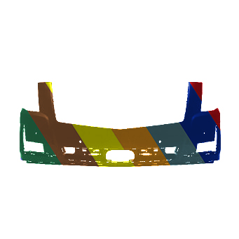 CADILLAC ESCALADE/ESCALADE ESV FRONT BUMPER COVER PRM OEM#84408072 2017-2020 PL#GM1000A29