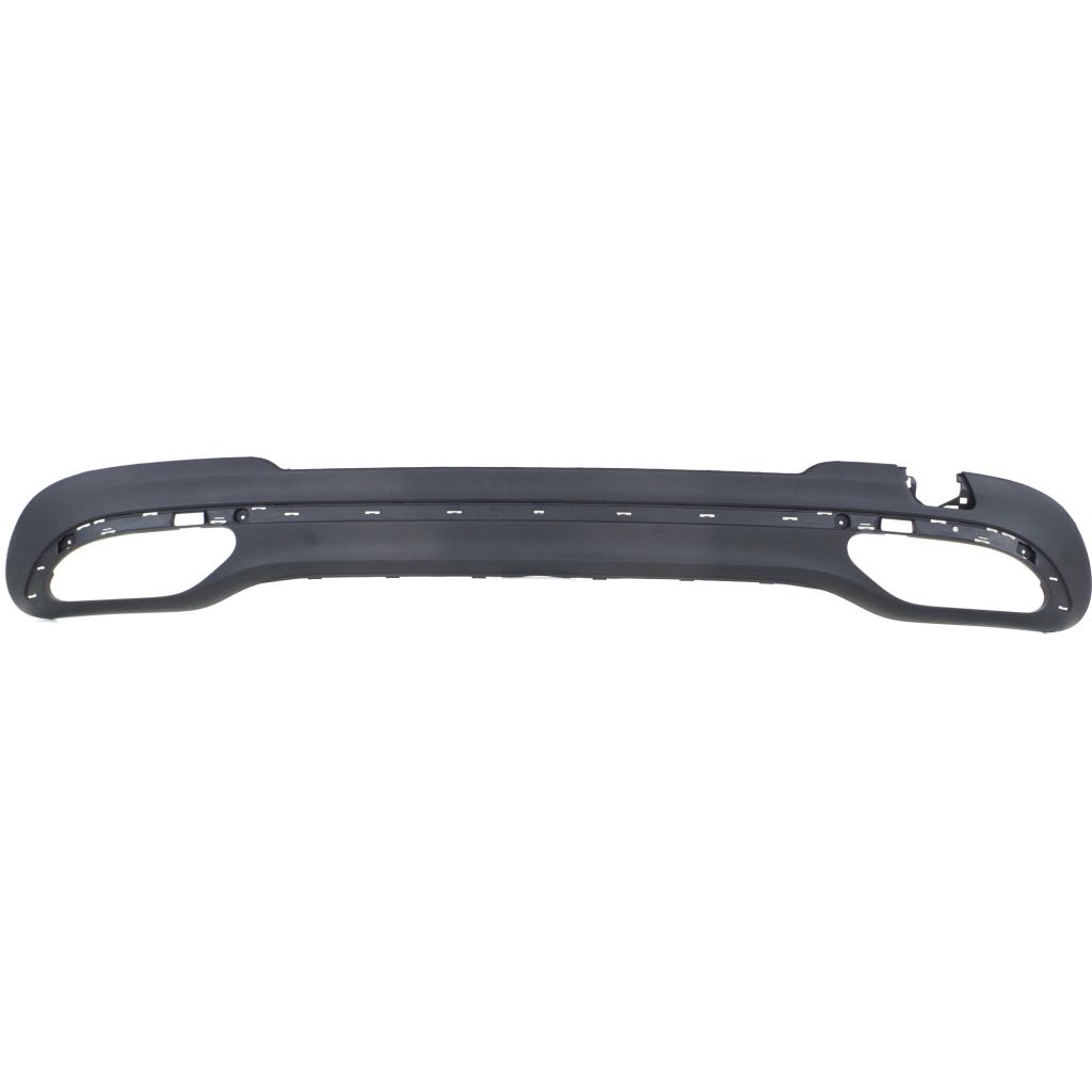 MERCEDES-BENZ E-CLASS SEDAN (212) REAR BUMPER VALANCE TXT-BLACK (W/AMG)(EXC E63) OEM#2128853038 2014-2016 PL#MB1195107
