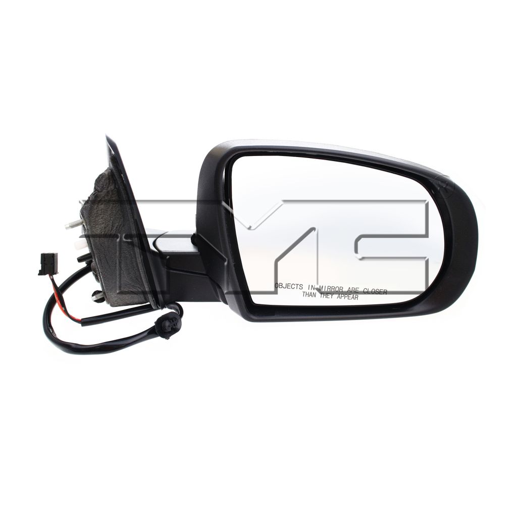 JEEP CHEROKEE DOOR MIRROR RIGHT (Passenger Side) POWER/HEATED (WO/SIGNAL)(WO/MEMORY)(WO/BLIND DETECT)(PTM) OEM#1VF36TZZAD-PFM 2014-2018 PL#CH1321374