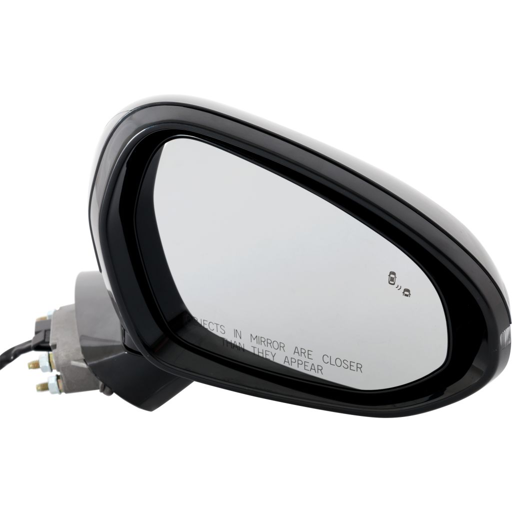 KIA K5 DOOR MIRROR RIGHT (Passenger Side) PWR/HTD/SIGNAL (W/BSD)(GT)(BLACK BASE) OEM#87620L3020 2021-2024 PL#KI1321247