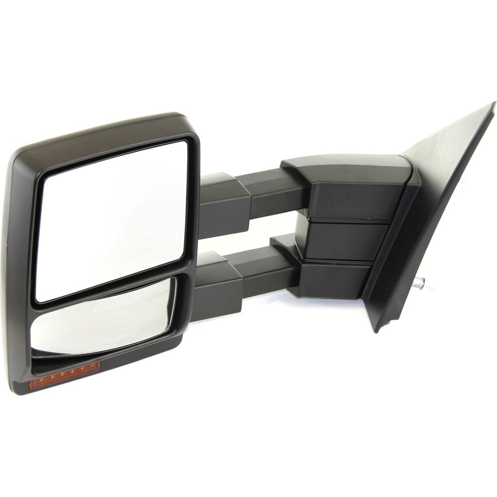 FORD TRUCKS & VANS FORD/PU (F150)(EXC SVT RAPTOR) DOOR MIRROR LEFT (Driver Side) PWR/HTD/SIGNAL/PUDDLE/MEMORY/M-FOLD (BLK)(DUAL ARM) OEM#BL3Z17683DA 2011-2012 PL#FO1320389