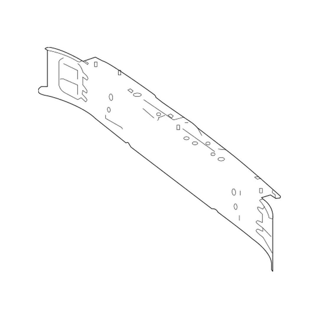 MERCEDES-BENZ SPRINTER REAR BUMPER INNER REINF OEM#9063109737 2019-2024 PL#MB1106120